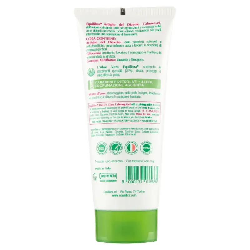 Equilibra Gel pentru Picioare cu Actiune Calmanta cu Extract de Gheara Diavolului 100 ml Bax 6 buc.